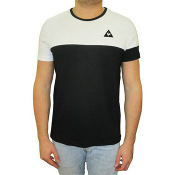 Le Coq Sportif Tee Shirt Merrela Noir T-Shirts Manches Courtes Homme